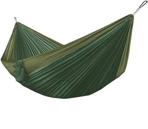 MTADSBKFP Camping-Hängematte, Tragbare Hängematte 210T Nylon 300x200 cm Hält 440lbs 200KG for Campingreisen(E) von MTADSBKFP
