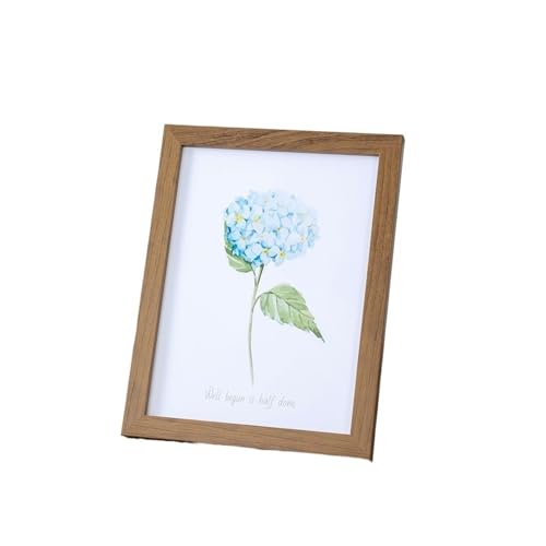 MTADSBKFP Display-Fotorahmen, Holz-Fotorahmen for Aufhängen an der Wand, 10 x (15–25) cm, A4, Mehrfarbig, 0,4 x 9 x (5–45) mm, kommerzielle Nutzung(Style L,Color-35) von MTADSBKFP