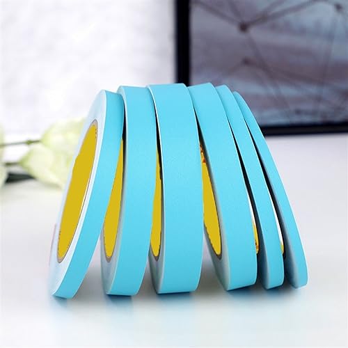 MTADSBKFP Flexible Laminatleisten, 82ft Selbstklebende Wand Decke Tür Grenze Kanten Streifen 0,5-5cm Breite Multicolor(Matte Lake Blue,4CM(W)) von MTADSBKFP