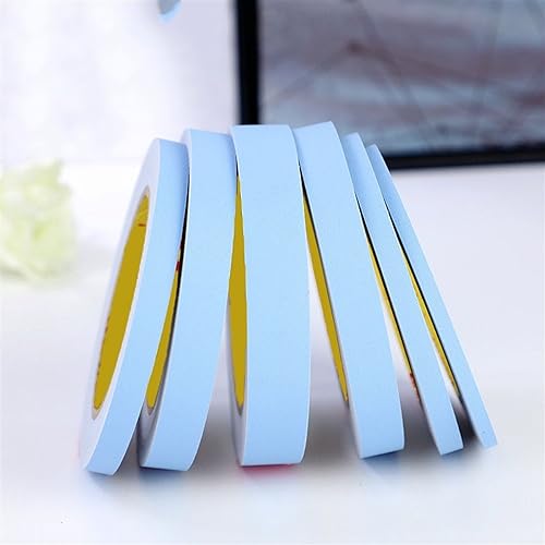 MTADSBKFP Flexible Laminatleisten, 82ft Selbstklebende Wand Decke Tür Grenze Kanten Streifen 0,5-5cm Breite Multicolor(Matte Light Blue,3CM(W)) von MTADSBKFP