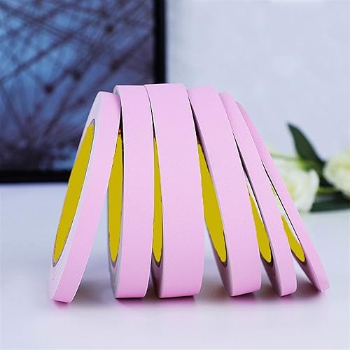 MTADSBKFP Flexible Laminatleisten, 82ft Selbstklebende Wand Decke Tür Grenze Kanten Streifen 0,5-5cm Breite Multicolor(Matte Light Pink,5CM(W)) von MTADSBKFP