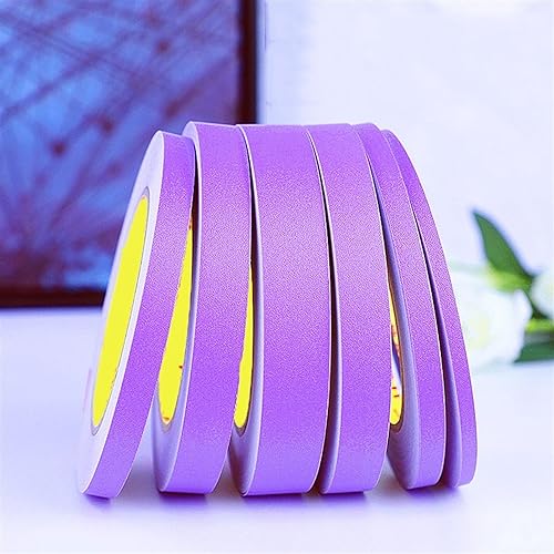 MTADSBKFP Flexible Laminatleisten, 82ft Selbstklebende Wand Decke Tür Grenze Kanten Streifen 0,5-5cm Breite Multicolor(Matte Purple,3CM(W)) von MTADSBKFP