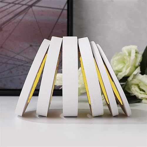 MTADSBKFP Flexible Laminatleisten, 82ft Selbstklebende Wand Decke Tür Grenze Kanten Streifen 0,5-5cm Breite Multicolor(Matte White,2CM(W)) von MTADSBKFP