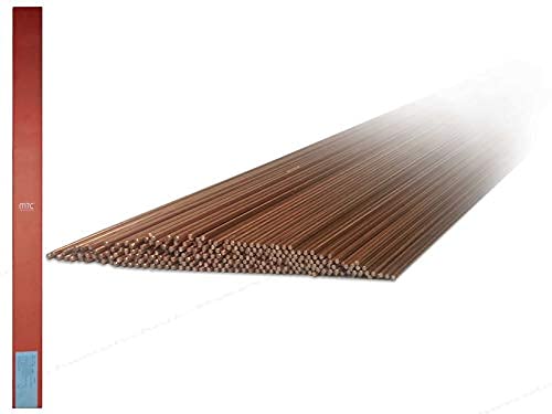 1.0324 G1 Schweißstäbe mit 1,0 mm Ø x 1000 mm 0,5kg für Stahl & nicht legierte Stähle von MTC