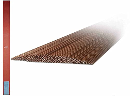 1.0324 G1 Schweißstäbe mit 5,0 mm Ø x 1000 mm 0,5 kg für Stahl & nicht legierte Stähle von MTC