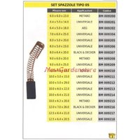 Bürstensatz 2-teilig Typ 05 BLACK & DECKER 8,0 x 6,4 x 20,0 mm 009207 Bürstensatz 2-teilig Typ 05 BLACK & DECKER 8,0 x 6,4 x 20,0 mm 009207 von MTD