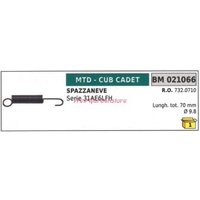 MTD selbstfahrende Zugfeder Schneefräse SERIE 31AE6LFH 021066 von MTD