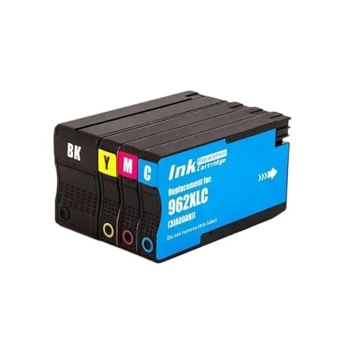 MTGUIWF Kompatible Farbtintenpatrone Kompatibel mit OfficeJet Pro 9010 9012 9015 9020 9025 Modelle 962XL 966XL von MTGUIWF