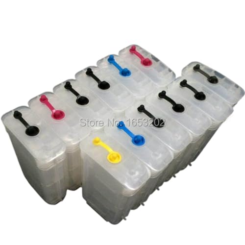 MTGUIWF Kompatible Tintenpatrone 280 ml Kompatibel mit Designjet Z2100 Z5200 Z3100 Z3200 Drucker(C-Z3200 W chip) von MTGUIWF