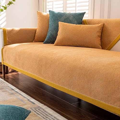 MTHGH Ecksofa Sofabezug Couch Überzug L Form Sofaschoner rutschfest Katze Sofaschutz 3 Sitzer Couchbezug Samt Sofahusse Sitzkissenbezug Sofa Überwurfdecke,#9-70x180cm von MTHGH