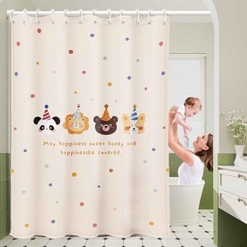 MTHGH Falttürvorhang,Mit Teleskopstange,Magnetischer Türvorhang mit Verdunkelung, Faltbarer Raumteiler für Bad/Schlafzimmer/Wohnzimmer, Akkordeon-Design(02,W 150*H 200cm) von MTHGH