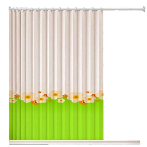 MTHGH Falttürvorhang,Mit Teleskopstange,Magnetischer Türvorhang mit Verdunkelung, Faltbarer Raumteiler für Bad/Schlafzimmer/Wohnzimmer, Akkordeon-Design(02,W200*H180cm) von MTHGH