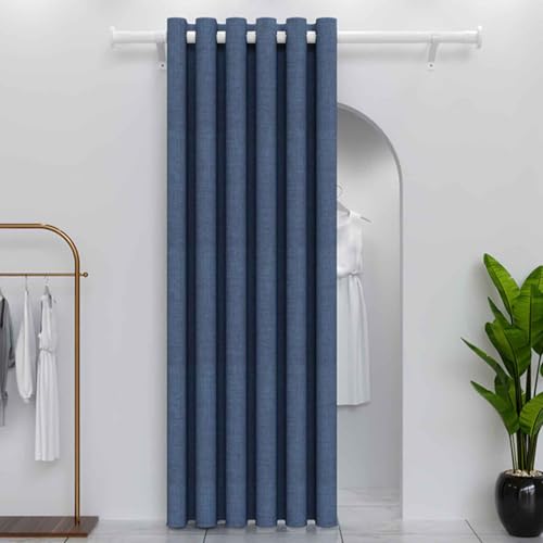 MTHGH Falttürvorhang,Mit Teleskopstange,Magnetischer Türvorhang mit Verdunkelung, Faltbarer Raumteiler für Bad/Schlafzimmer/Wohnzimmer, Akkordeon-Design(03,W250*H270cm) von MTHGH