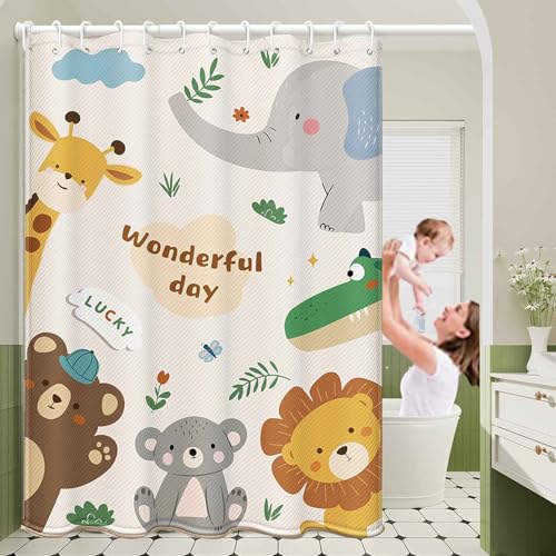 MTHGH Falttürvorhang,Mit Teleskopstange,Magnetischer Türvorhang mit Verdunkelung, Faltbarer Raumteiler für Bad/Schlafzimmer/Wohnzimmer, Akkordeon-Design(04,W 240*H 200cm) von MTHGH