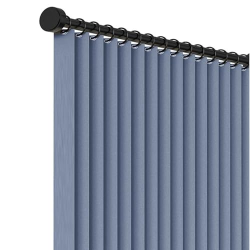 MTHGH Falttürvorhang,Mit Teleskopstange,Magnetischer Türvorhang mit Verdunkelung, Faltbarer Raumteiler für Bad/Schlafzimmer/Wohnzimmer, Akkordeon-Design(05,W200*H180cm) von MTHGH