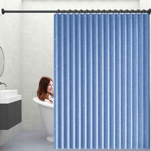 MTHGH Falttürvorhang,Mit Teleskopstange,Magnetischer Türvorhang mit Verdunkelung, Faltbarer Raumteiler für Bad/Schlafzimmer/Wohnzimmer, Akkordeon-Design(06,240W*200H) von MTHGH