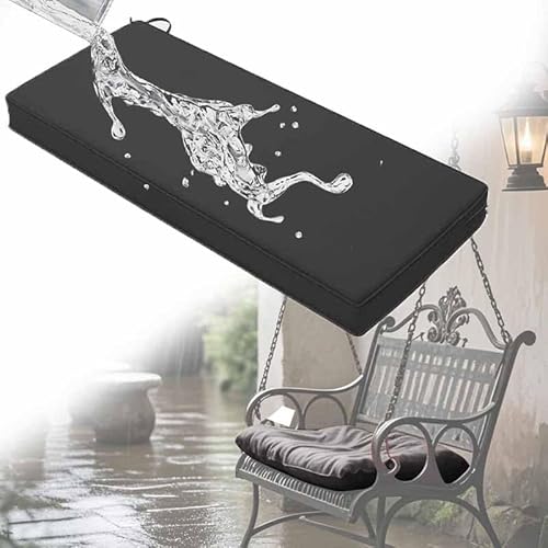 MTHGH Schaukel Auflage Cushion for Swing, Garden Swing Cushion,Wasserdichter, Abnehmbarer Bezug,Outdoor Kissen Wetterfest Mit Füllung Sitzauflagen Gartenmöbel(2,91 * 36 * 8cm) von MTHGH