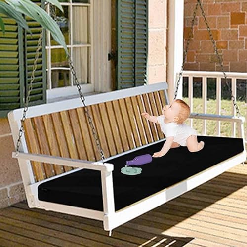 MTHGH Schaukel Auflage Cushion for Swing, Garden Swing Cushion,Wasserdichter, Abnehmbarer Bezug,Outdoor Kissen Wetterfest Mit Füllung Sitzauflagen Gartenmöbel(4,91 * 36 * 8cm) von MTHGH