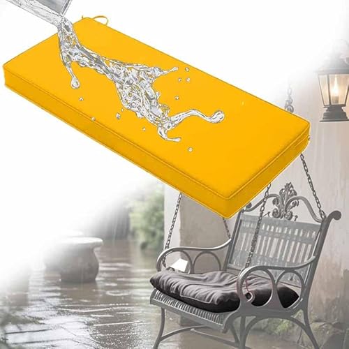 MTHGH Schaukel Auflage Cushion for Swing, Garden Swing Cushion,Wasserdichter, Abnehmbarer Bezug,Outdoor Kissen Wetterfest Mit Füllung Sitzauflagen Gartenmöbel(6,79 * 38 * 8cm) von MTHGH