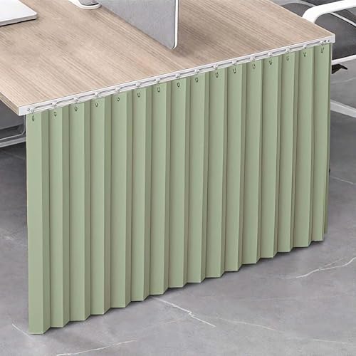 MTHGH Schrankvorhang Zum Schieben Vorhang Für Regale Vorhang Küchenschrank Schrank Vorhang Selbstklebend Vorhang Mit Schiene Schrankvorhänge Regal Vorhang,#4-W130xH60cm von MTHGH