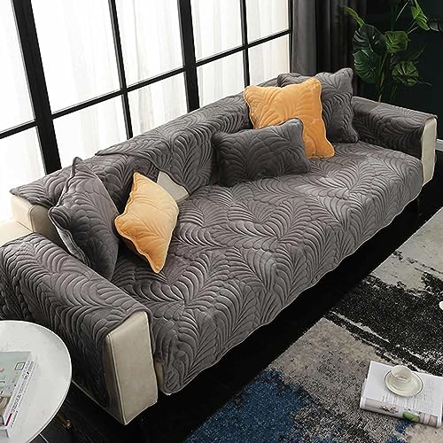 MTHGH Sofabezug Ecksofa I Form 1 2 3 4 Sitzer， Sofaschutz sofaschoner rutschfest Hund Katze ecksofa wasserdicht sofahusse couchbezug,darkgray1-70x180cm von MTHGH