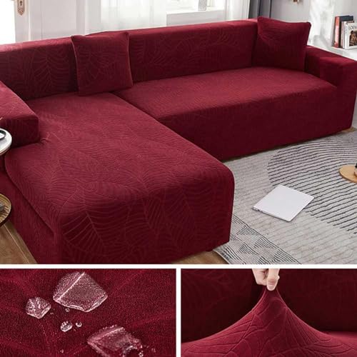 MTHGH Sofabezug Ecksofa I Form U Form Samt Wasserdichter Universal 1/2/3/4 Sitzer Sofa Überzug Couch Überzug Stretch Schutzdecke Sofaschutz Sofa Schutzdecke,G-235-300cm von MTHGH