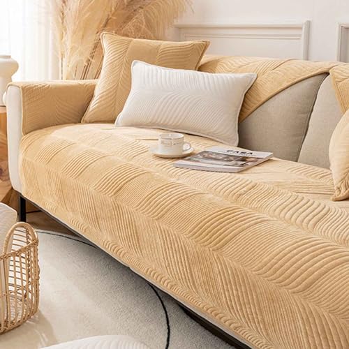 MTHGH Sofabezug rutschfeste Sofadecke，sofaschutz1 2 3 4-Seater L Shape Sofaschoner,Hund Katze Überwurf Hundedecke Ecksofa Sofa Schutzdecke Sofaschutz Hund Kratzschutz Katze (G, 110x240cm) von MTHGH