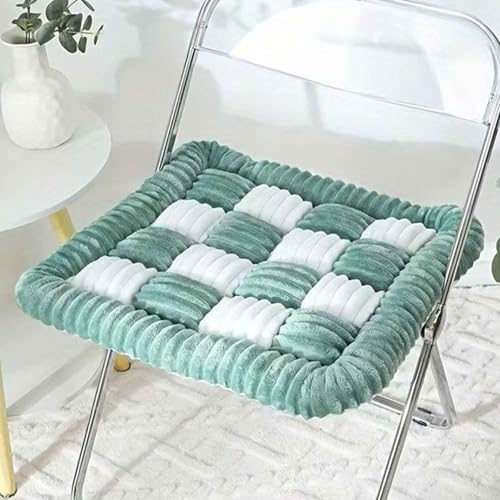 MTHGH Stuhlkissen 50 * 50cm Sitzkissen Futonmatte Tatami-Matte Langzeit-Sitzbodenstuhlmatte Büro-Esszimmerstuhlmatte Sitzauflagen Gartenmöbel Kissen für drinnen und draußen(a5) von MTHGH