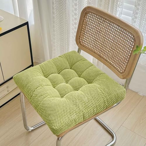 MTHGH Stuhlkissen Sitzkissen 45 * 45cm Futonmatte Tatami-Matte Langzeit-Sitzbodenstuhlmatte Büro-Esszimmerstuhlmatte Sitzauflagen Gartenmöbel Kissen für drinnen und draußen(G) von MTHGH
