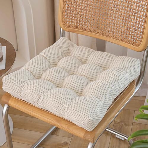 MTHGH Stuhlkissen Sitzkissen Futonmatte Tatami-Matte Langzeit-Sitzbodenstuhlmatte Büro-Esszimmerstuhlmatte Sitzauflagen Gartenmöbel Kissen für drinnen und draußen(01,50 * 50cm) von MTHGH