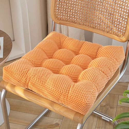 MTHGH Stuhlkissen Sitzkissen Futonmatte Tatami-Matte Langzeit-Sitzbodenstuhlmatte Büro-Esszimmerstuhlmatte Sitzauflagen Gartenmöbel Kissen für drinnen und draußen(04,40 * 40cm) von MTHGH