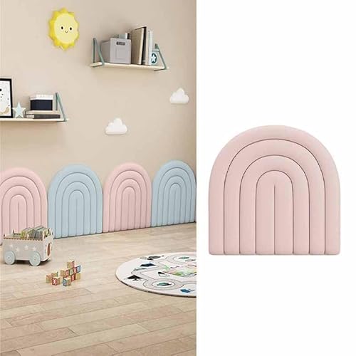 MTHGH Wandpaneele Gepolstert Wandkissen Selbstklebend 3D Selbstklebend Wandaufkleber Paneele Wand,40 * 40cm Wandkissen Bett Selbstklebend Leder Polsterpaneel Wandkissen(14) von MTHGH