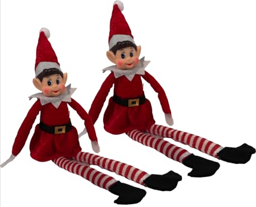 MTINRNI 2PCS Weihnachtswichtel Set,43cm Skirt doll MTINRNI 2PCS Weihnachtswichtel Set,43cm Skirt doll von MTINRNI