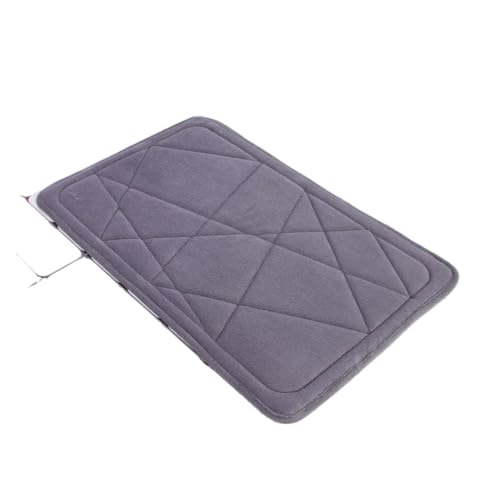 MTKSFDC Badematte rutschfest Geprägte Badezimmer-Badematte, Korallenvlies, Rutschfester Teppich in der Badewanne, Bodenteppich, Duschraum, Fußmatte, Memory-Schaum-Pad(Fy3,50x80cm) von MTKSFDC