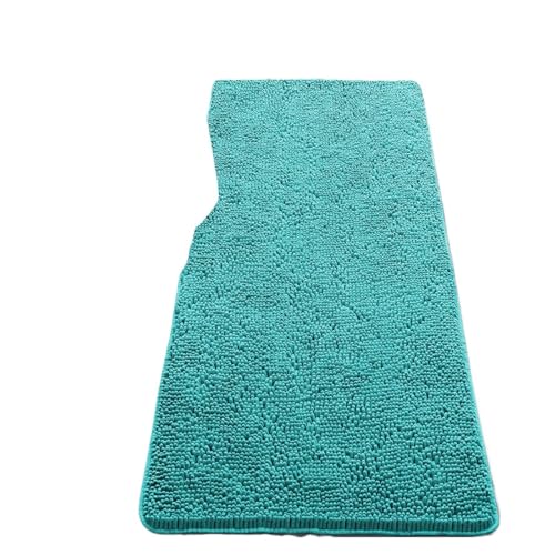 MTKSFDC Badematte rutschfest Verdickte Badezimmer-Anti-Rutsch-Badematte mit wasserabsorbierendem Badezimmerteppich, Eingangskorridor-Fußmatten-Teppich(Color-11,61cmx152cm) von MTKSFDC