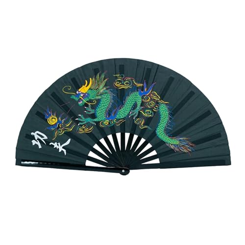 MTKSFDC Tai Chi FäCher Rechtshänder-Fan Tai Chi Performance Fan Kampfkunst-Fan Kung Fu Fans Cosplay Fan Viele Muster(Color:4) von MTKSFDC