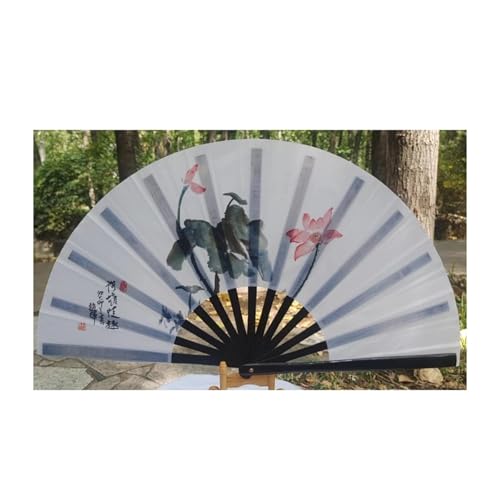 MTKSFDC Tai Chi FäCher Tai Chi Fan Kung Fu Kampfkunst Wushu Kunst Cosplay Dance Performance Fan(Color 02) von MTKSFDC