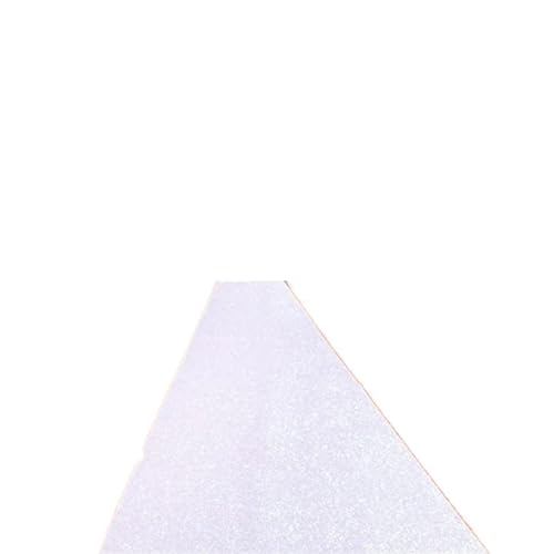 MTKSFDC Teppich Hochzeit Teppichläufer Runway Glitter Teppich for Hochzeit Weihnachten Outdoor Zubehör Bankett Party(Colorful White,50M_1M) von MTKSFDC