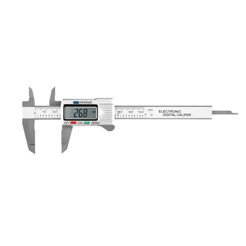 Messschieber Caliper Measuring Tool Digital Caliper 100mm 150mm Digital Micrometer Measuring Tool Depth Ruler(100mm) von MTKSFDC