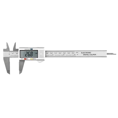 Messschieber Caliper Measuring Tool Digital Caliper 100mm 150mm Digital Micrometer Measuring Tool Depth Ruler(150mm) von MTKSFDC