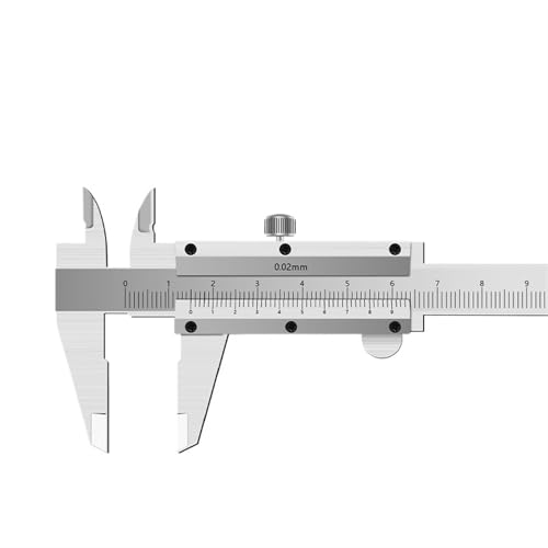 Messschieber Calipers Vernier Caliper 0-100mm Precision 0.02mm Stainless Steel Gauge Instrument Measuring Tools von MTKSFDC