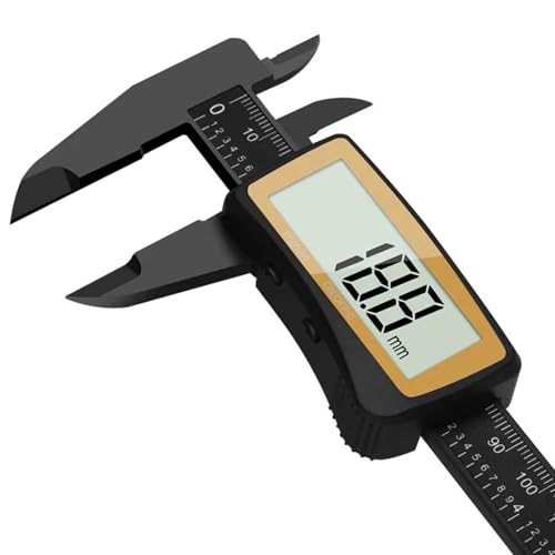 Messschieber Carbon Fiber Full Screen Electronic Digital Display Vernier Calipers High Precision 0-150mm Calipers Measure Tool With Boxed von MTKSFDC