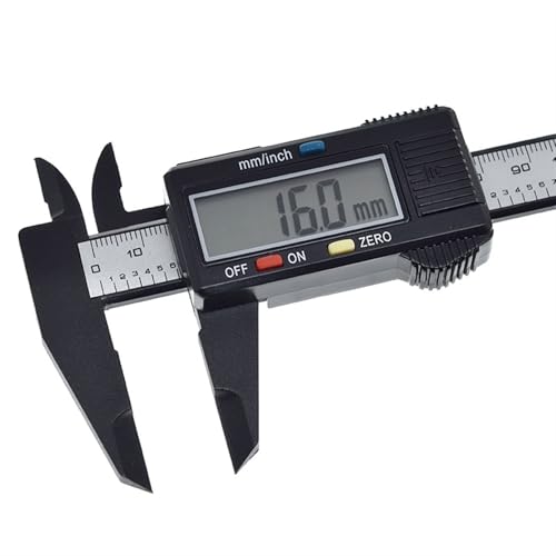 Messschieber Vernier Caliper 0-150mm Measuring Tool 6 Inch Digital Electronic Carbon Fiber Vernier Caliper Gauge Micrometer No Battery von MTKSFDC