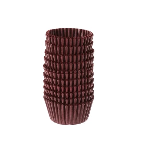 Muffins PapierföRmchen 1000PCS Mini Bunte Schokolade Papier Kuchen Cupcake Liner Backen Muffin Box Tasse Fall Party Tablett Kuchen Form Dekorieren Werkzeuge(Coffee,S) von MTKSFDC