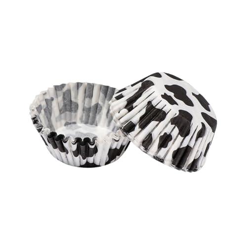 Muffins PapierföRmchen 300PCS Fett-proof Kuchen Papier Tassen Tier Blume Muffin Tasse Cupcake Backform Backformen DIY Gebäck Werkzeuge Küche zubehör(Color 1) von MTKSFDC