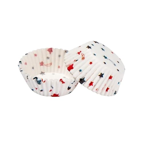 Muffins PapierföRmchen 300PCS Fett-proof Kuchen Papier Tassen Tier Blume Muffin Tasse Cupcake Backform Backformen DIY Gebäck Werkzeuge Küche zubehör(Color 3) von MTKSFDC