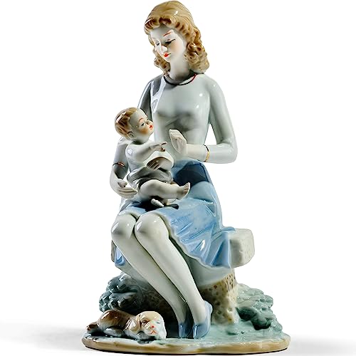 Porzellanfigur, Mutter und Baby, Statue und Skulptur, Heimdekoration, Geschenk für Mutter und Tochter. Porzellanfigur, Mutter und Baby, Statue und Skulptur, Heimdekoration, Geschenk für Mutter und Tochter. von MTME