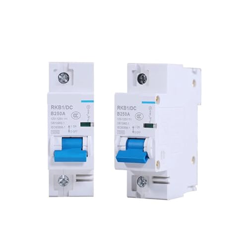MTMXALBBR 1P/2P DC Circuit Breaker 12/24/48/60/120V Solar RV Yacht Batterie Kurzschluss Schutz Schalter leisurely(2P,100A) von MTMXALBBR