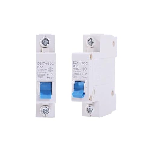 MTMXALBBR 1P Circuit Breaker 3A-125A DC Elektrische Auto Batterie PV Schutz Schalter 12v-125V Schaltung Schutz leisurely(63A) von MTMXALBBR
