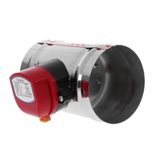 MTMXALBBR 220V Edelstahl Elektrische Dämpfer Überprüfen Ventil 100mm Air Volumen Regelventil for Belüftung Rohr leisurely von MTMXALBBR